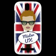 Coque HTC One SV Mister UK Roux