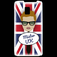 Coque LG P990 Mister UK Roux