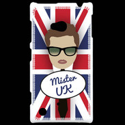 Coque Nokia Lumia 720 Mister UK Chatain