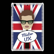 Coque iPadMini Mister UK Chatain