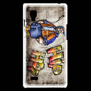 Coque LG Optimus L9 HIP HOP graffiti