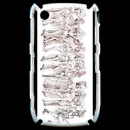 Coque Blackberry 8520 French Cancan 5
