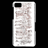 Coque Blackberry Z10 French Cancan 5