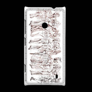 Coque Nokia Lumia 520 French Cancan 5