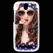 Coque HTC One SV Lolita USA 2