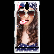 Coque Sony Xperia U Lolita USA 2