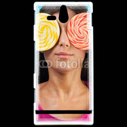 Coque Sony Xperia U Lolita lollipops 2