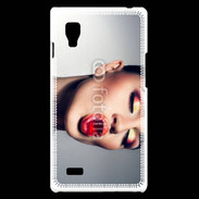 Coque LG Optimus L9 lolita glaçon