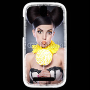 Coque HTC One SV Lolita lollipops 6