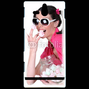Coque Sony Xperia U lolita candy
