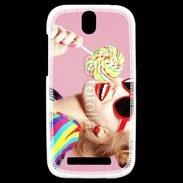 Coque HTC One SV Lolita lollipops 8