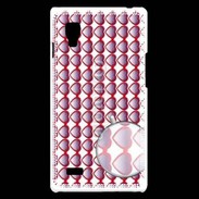 Coque LG Optimus L9 Lunettes coeur