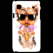 Coque Samsung Galaxy S Yorkshire avec un cornet de glace