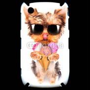 Coque Blackberry 8520 Yorkshire avec un cornet de glace