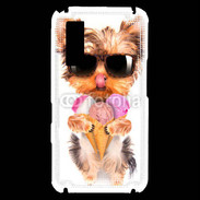 Coque Samsung Player One Yorkshire avec un cornet de glace