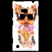 Coque Nokia Lumia 720 Yorkshire avec un cornet de glace