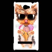 Coque HTC Windows Phone 8S Yorkshire avec un cornet de glace