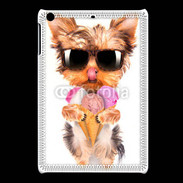 Coque iPadMini Yorkshire avec un cornet de glace