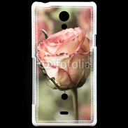 Coque Sony Xperia T Belle rose 50