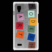 Coque LG Optimus L9 Modern art