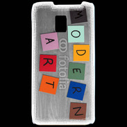 Coque LG P990 Modern art