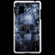 Coque LG Optimus G Tête de mort en fumée 5