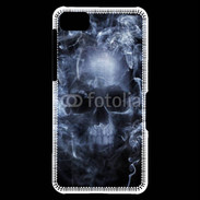 Coque Blackberry Z10 Tête de mort en fumée 5