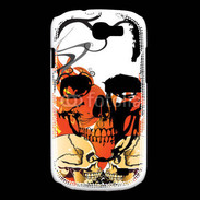 Coque Samsung Galaxy Express Design Tête de mort