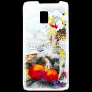 Coque LG P990 Peinture nature morte 10