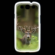 Coque Samsung Galaxy S3 Portrait de Cerf 15