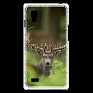 Coque LG Optimus L9 Portrait de Cerf 15