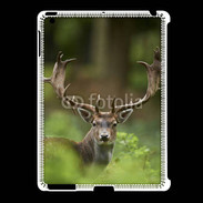 Coque iPad 2/3 Portrait de Cerf 15
