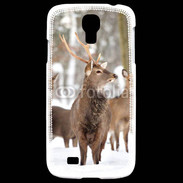 Coque Samsung Galaxy S4 Cerf et biche en troupeau