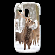 Coque Samsung Galaxy S3 Mini Cerf et biche en troupeau
