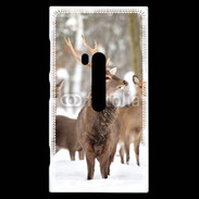 Coque Nokia Lumia 920 Cerf et biche en troupeau