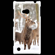 Coque Nokia Lumia 720 Cerf et biche en troupeau