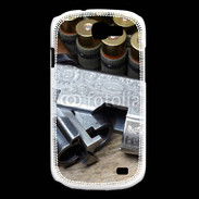 Coque Samsung Galaxy Express Vintage fusil et cartouche