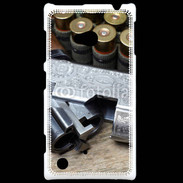 Coque Nokia Lumia 720 Vintage fusil et cartouche