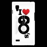 Coque LG Optimus L9 I love 60's