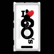 Coque Nokia Lumia 925 I love 60's