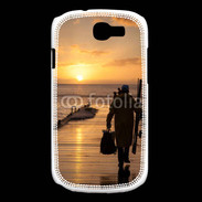 Coque Samsung Galaxy Express Pécheur au levé du soleil