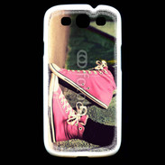 Coque Samsung Galaxy S3 Converses roses vintage