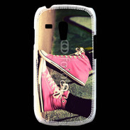 Coque Samsung Galaxy S3 Mini Converses roses vintage