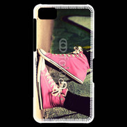 Coque Blackberry Z10 Converses roses vintage