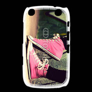 Coque Blackberry Curve 9320 Converses roses vintage