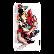 Coque Sony Xperia Typo Pêle mêle chaussures