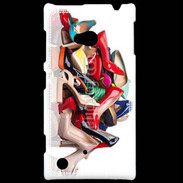 Coque Nokia Lumia 720 Pêle mêle chaussures