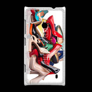 Coque Nokia Lumia 520 Pêle mêle chaussures