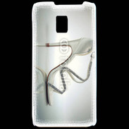 Coque LG P990 Sandale talon et strass