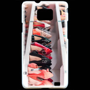 Coque Samsung Galaxy S2 Dressing chaussures